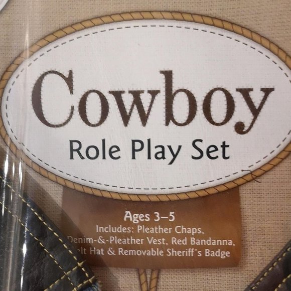NEW Cowboy Role Play Set - Picture 4 of 4